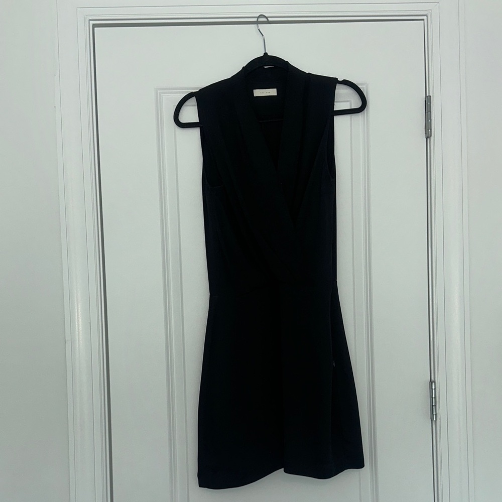 Elegant Black Mini Dress